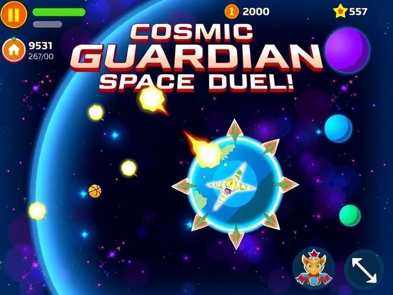 Cosmic Guardian Space Duel gameplay screenshot